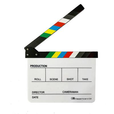 辉摄Lightupfoto 场记板打板影视导演板 电影拍板摄影道具