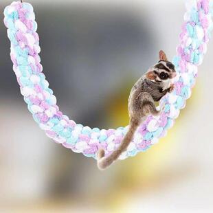 Sugar Glider Climbing Rope Hammocks Toys Gerbil Plush