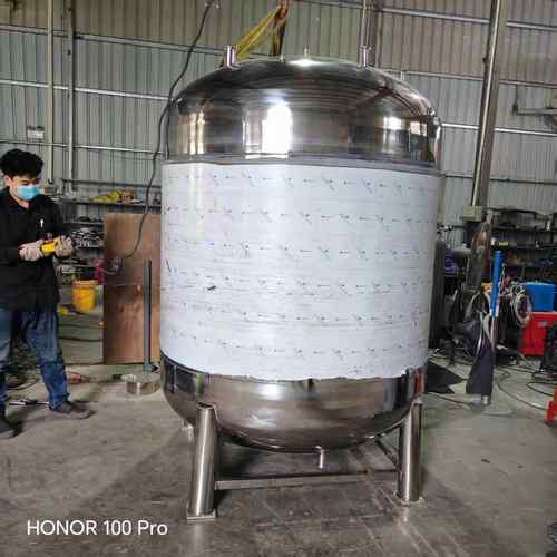 洗洁精搅拌罐不锈钢电加热洗衣液500L恒温发酵罐酶解罐日化均质机