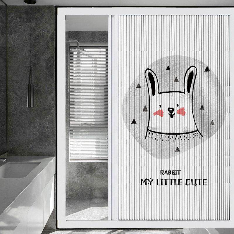 新款浴室门干 干湿分离防水防霉化妆室折叠拉门洗澡隔断浴门帘浴