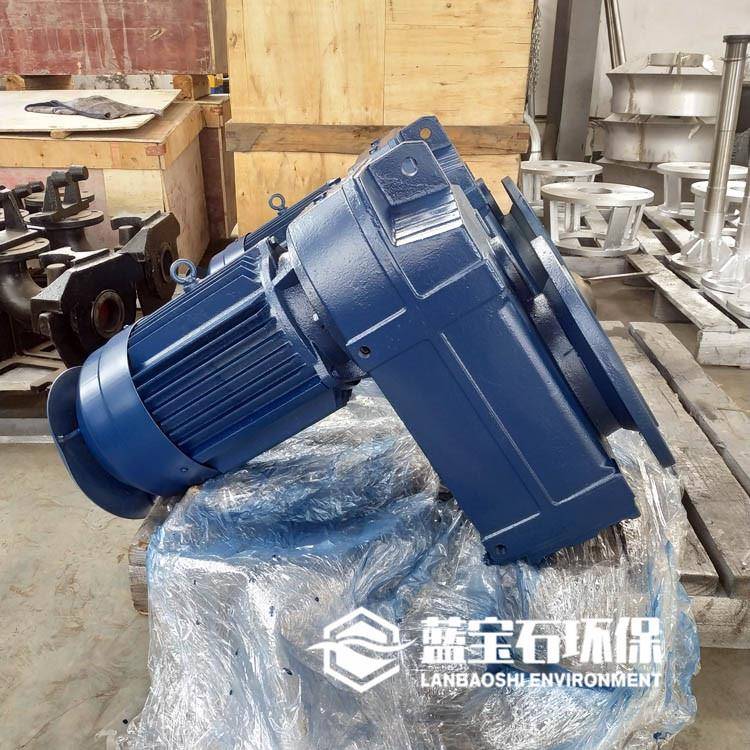 污水池泥浆立式搅拌电机异步搅拌G/QSJ双曲面搅拌机干式安装