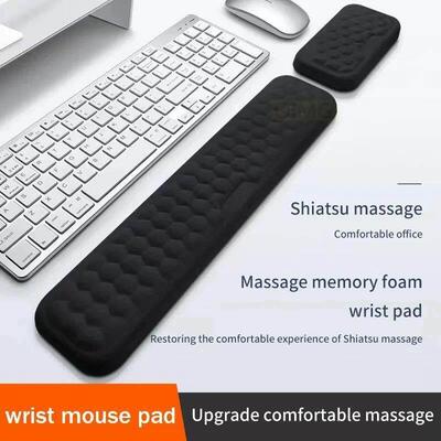 Wrist Mouse & Keyboard Protection Rest Pad Massage Texture F