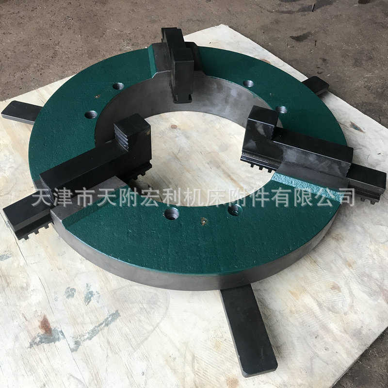 快速wp600a定心爪大 三卡盘自卡盘通孔焊接
