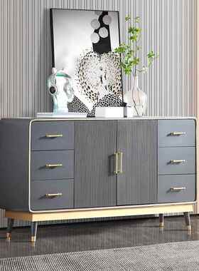 美式轻奢实木餐关XTH柜现代入户玄柜客厅柜子储物柜边室收纳置物