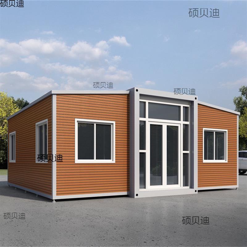 移动房成品玻璃公室折叠阳光房活动板房住别墅人出口集装箱民宿