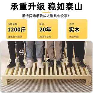 实竖拉两折叠床可缩床架无床头伸伸缩沙发床用收缩床抽864拉榻木