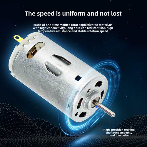 微型直流有刷电机370/380/390高转小马达3V 6V 12V车船航模玩具AI