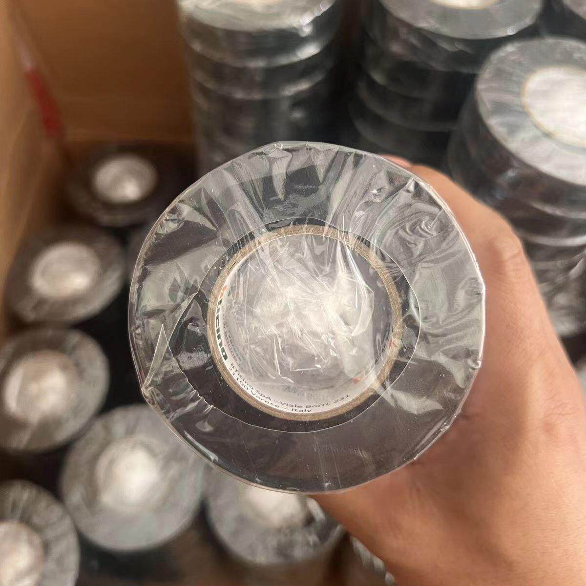 厂家现货电工胶布PVC电气绝缘胶带黑色电缆电线超薄加宽防水