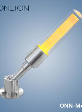 ONN欧恩三色警示灯 单层机床三色灯M4S-E亚克力导光柱 设备指示灯