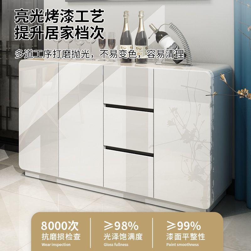 简约餐边柜橱柜碗柜边柜大容量置物柜储物柜收纳柜子餐厅厨房客厅