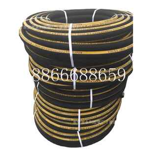 钢厂电厂煤矿专用51mm-70mm喷砂橡胶管钢丝编织喷砂管喷浆管