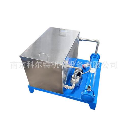 双螺杆造粒挤出机冷却水箱不锈钢水箱带风扇冷却一体式水箱
