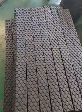 400*150*40mm夹砖机胶块龙一科达掰板机胶块徐峰收转机橡胶块