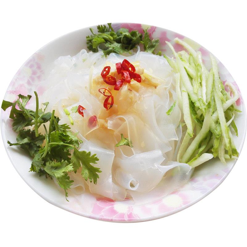 河南特产绿豆粉皮正宗纯手工纯绿豆粉皮干货凉拌濮阳水晶圆粉皮片