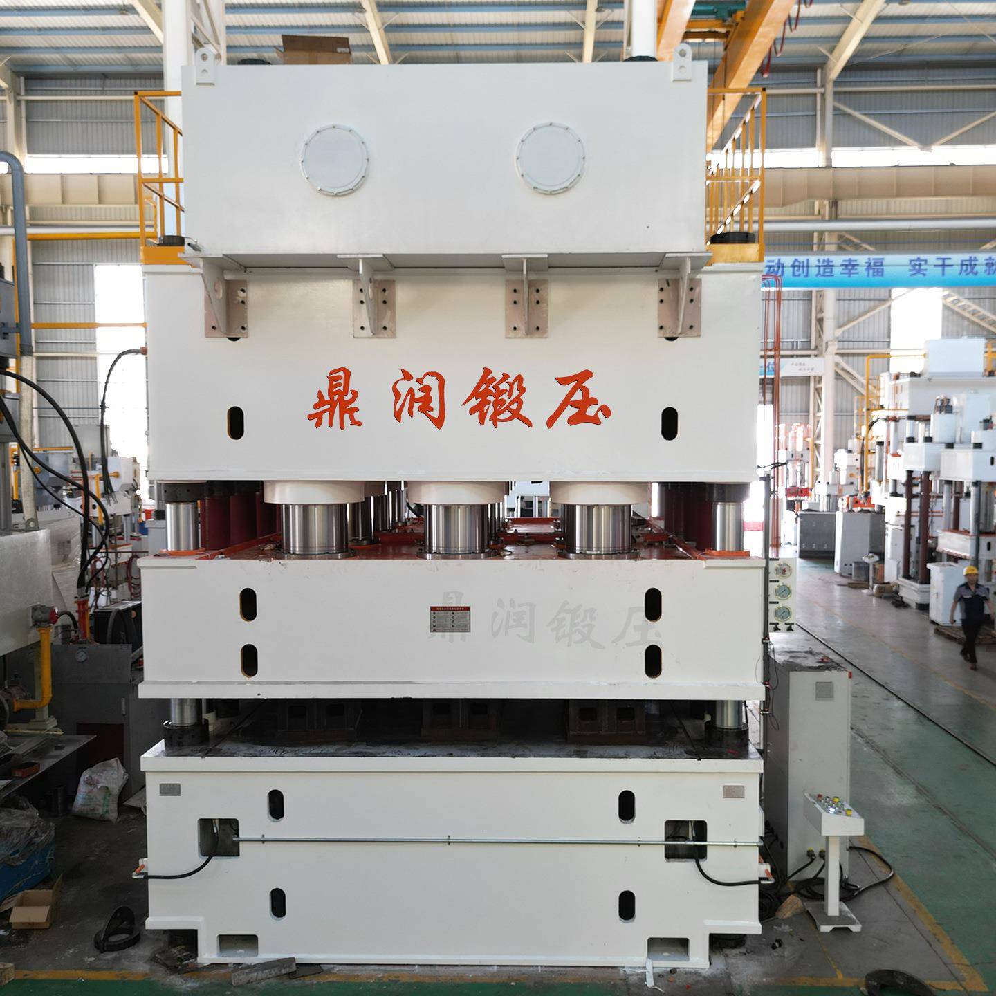 6000T吨压滤板模压成型液压机重型压力机鼎润复合材料热压油压机