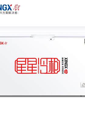 星星（XINGX）BD/BC-358G冷柜卧式大冰柜冷冻柜商用冷藏冷冻柜