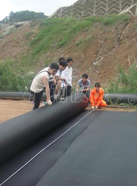 HDPE防水防渗土工膜高密度抗拉土工膜Impervious geomembrane