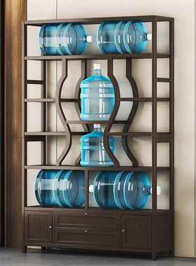 新中书式博古架古董架小摆件置物三泰博古架架木实仿古多宝阁榆南