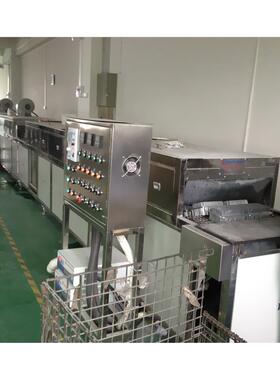 铝型材超声波钝化烘清洗干线设备厂家直HT-6000L干销 清洗钝化产