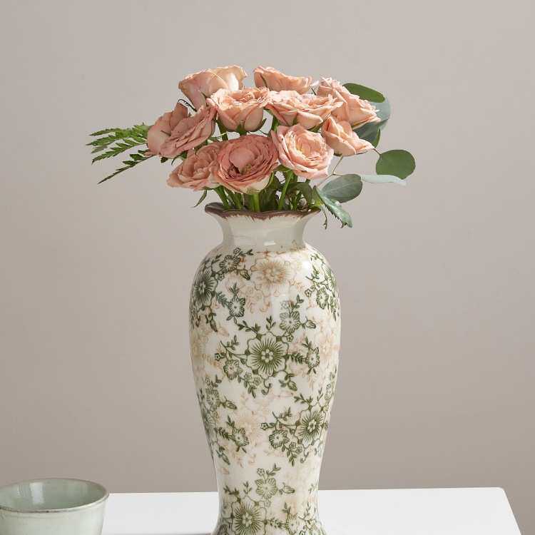 美式乡村复古田园风陶瓷花瓶摆件水培插花客厅餐桌装饰花器感