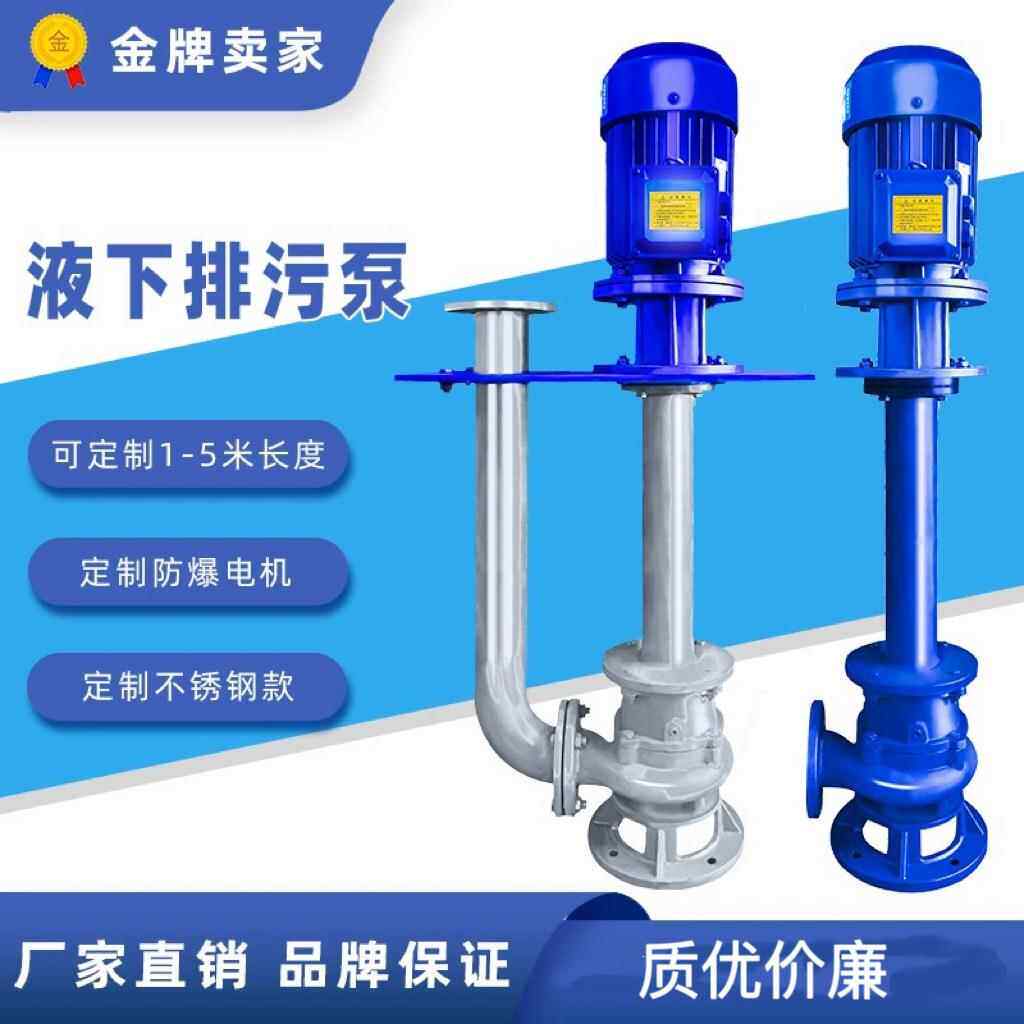 厂家直供管道污泥泵 3KW污水处理提升泵 YW液下排污泵可定