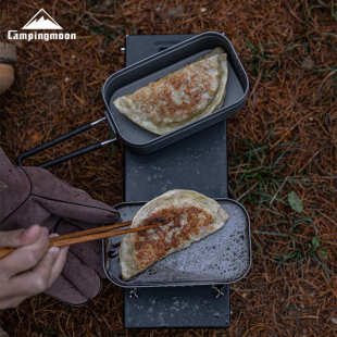 柯曼H 饭盒露营野炊多功能便携铝制饭盒 1609小号硬质氧化铝老式