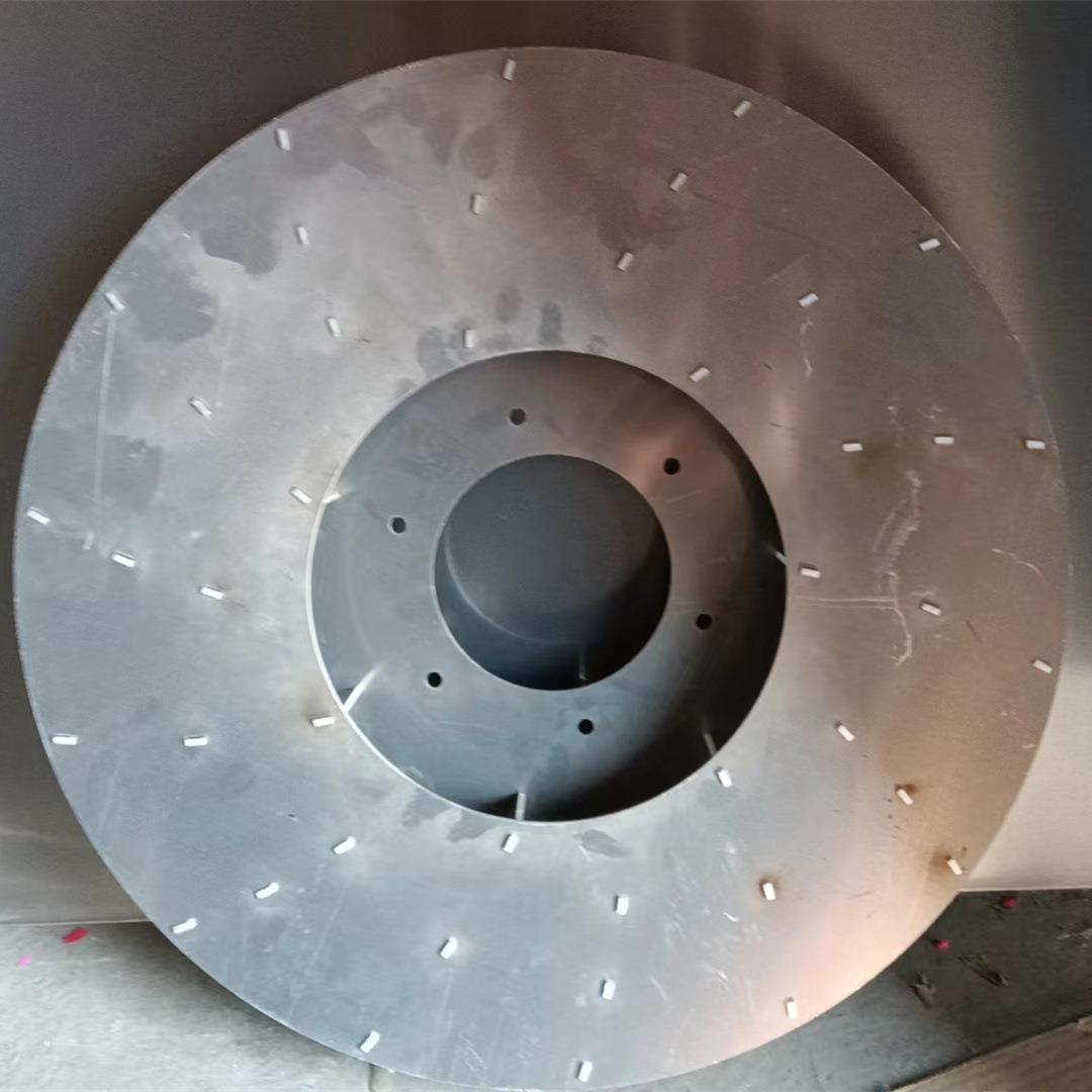 铝镁合金专QMK材质叶轮TD-1000Q-BF汽轮机轴封5抽风机轴加风机用