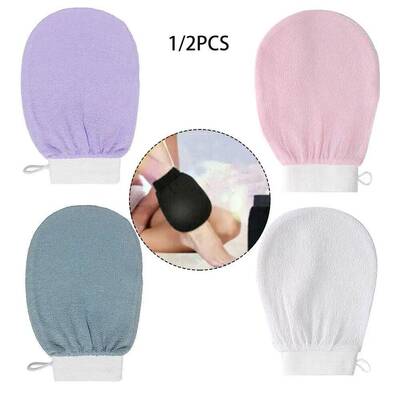 1/2 Pcs Moroccan Shower Exfoliating Glove Hammam Bath Body C