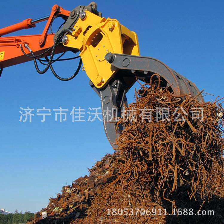 厂价直销抓钢机夹木器旋转抓钢机优惠工程机械配件佳沃机