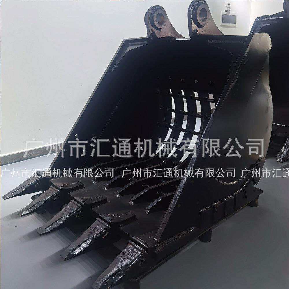 汇通-XCG210挖掘机前端作业工具栅格斗/网格斗 常用于农林水利作