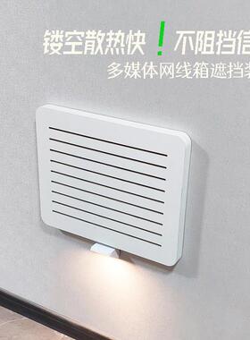 弱电箱遮挡光纤网路线盒多媒体配电箱电闸电表箱装饰画现代风免打