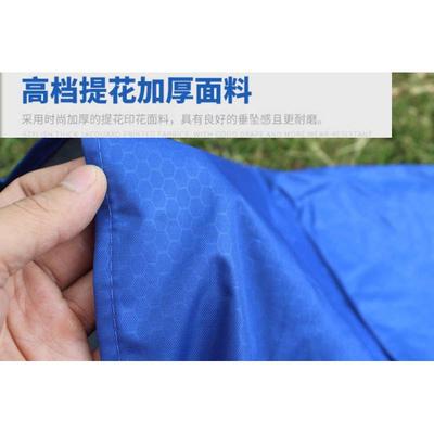 佳美斯雨衣摩托车踏板车单双头泼水布雨披电动车单人加厚料款雨衣