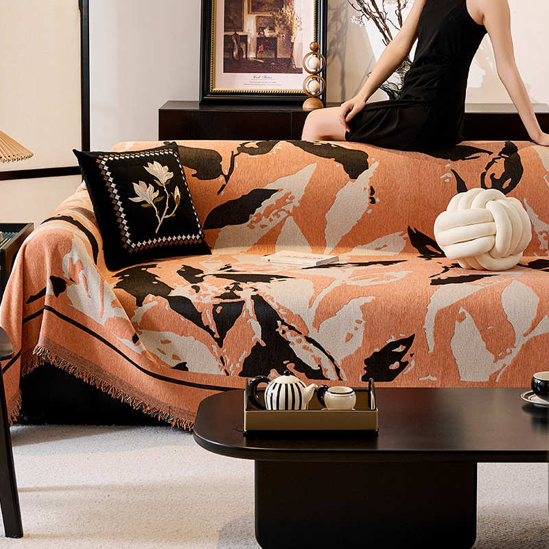 高级感雪尼尔沙发巾一整张全盖2025新款四季通用防滑沙发套罩