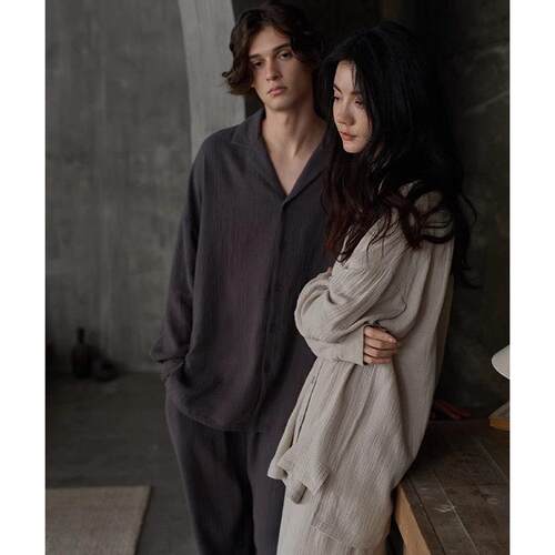 Women Luxury Pajamas Men Sleepwear home clothing男女睡衣裤套
