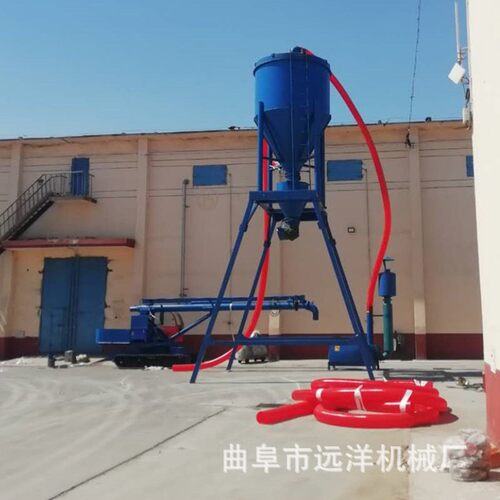 车装灰机电厂吸灰机吸料机装车输送机带移动行走的吸灰机