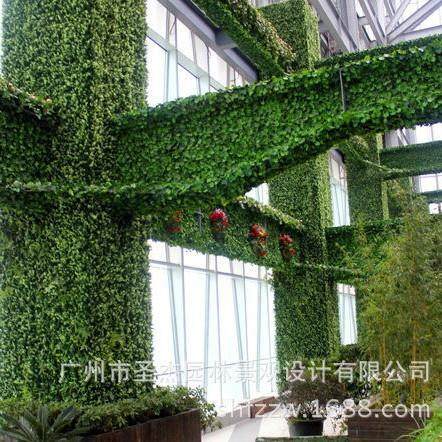 广州仿真植物墙 室内仿真植物墙体设计 仿真绿植墙面 植物墙厂家
