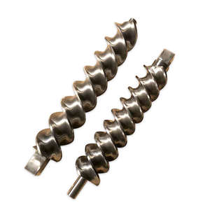 送料螺杆304不锈钢非标定制输送挤压螺旋空心轴注塑机大外径套筒