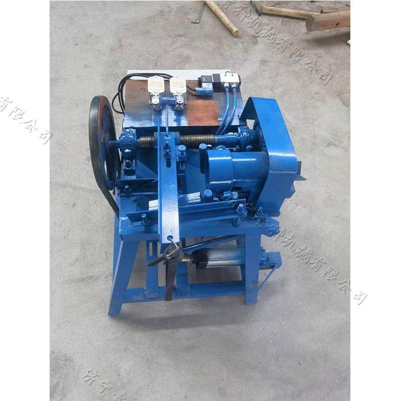 全自动圆形木料开牙机 扫把杆拖把杆套丝机 Threading machine