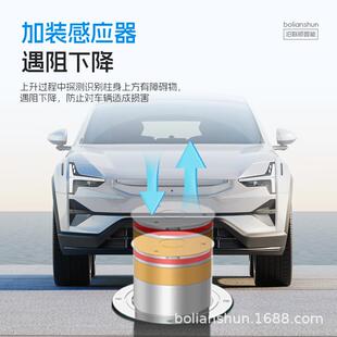 不钢升柱降柱柱学校大门防撞不796锈钢防撞升降自动锈升降柱起落