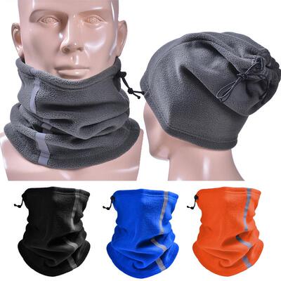 Polar Fleece Neck Tube Ear Warmer Fishing Skating Running Sp
