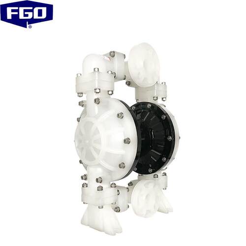 FGO气动隔膜泵QBK3-50SF工程塑料PP特氟龙膜片DN50