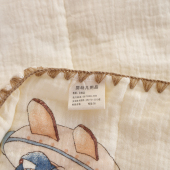 纯棉纱布婴儿盖毯新款 新生儿宝宝卡通被子柔软亲肤儿童全棉毛巾被