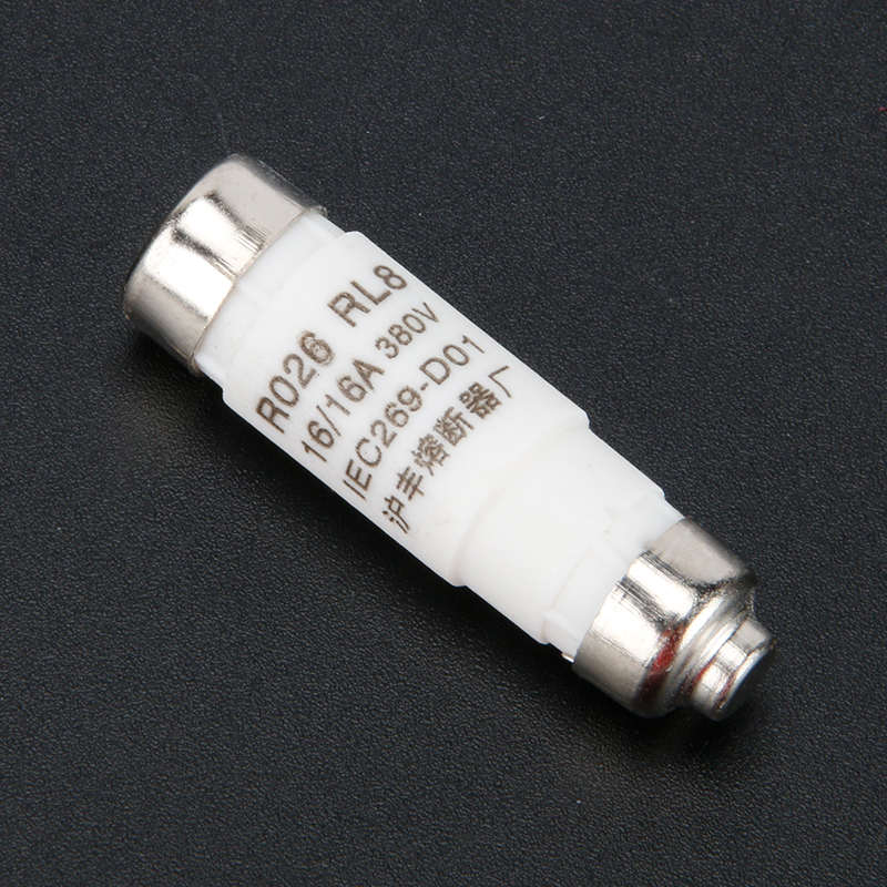 沪丰熔断器R026 RL8B 2A 4A 6A 10A 16A 陶瓷保险丝熔芯RO26 D01