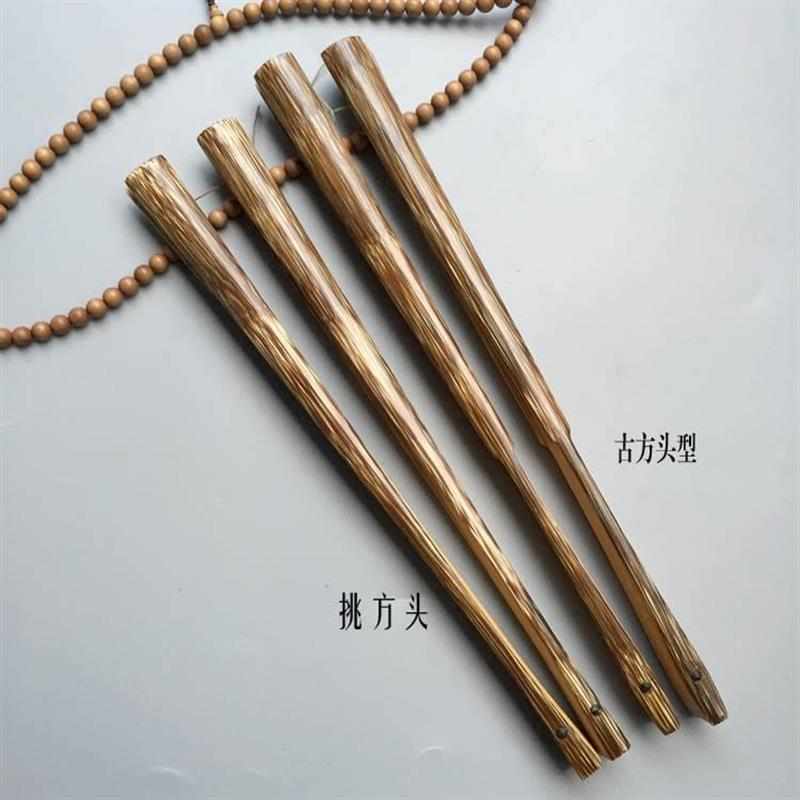 包邮 特价文玩扇 9寸精品竹芯半棕竹折扇 超薄扇面