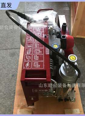 移动式气瓶充填泵便携式空气填充泵WG22空气充填泵