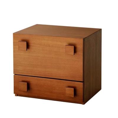 高档实木中古斗柜组合电视柜卡柜室床头门柜厅模块柜客储物卧沙发