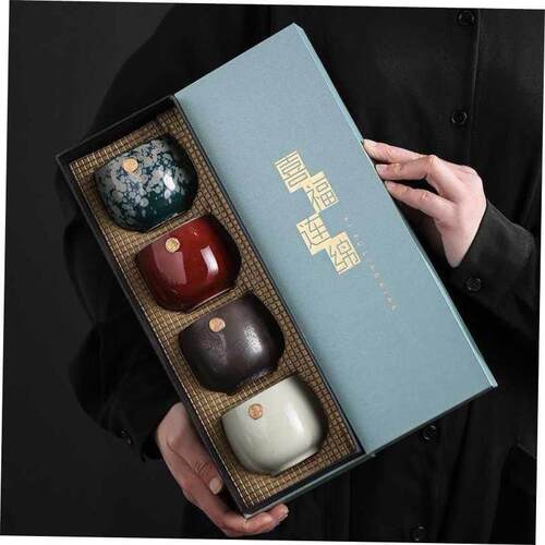 Kiln Baked Tea Cup Ceramic Kung Fu Tea Set Cup Master Cup