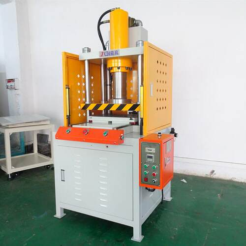 小型精密四柱推拉型油压冲床异形五金工件铝制品成型滑台液压机