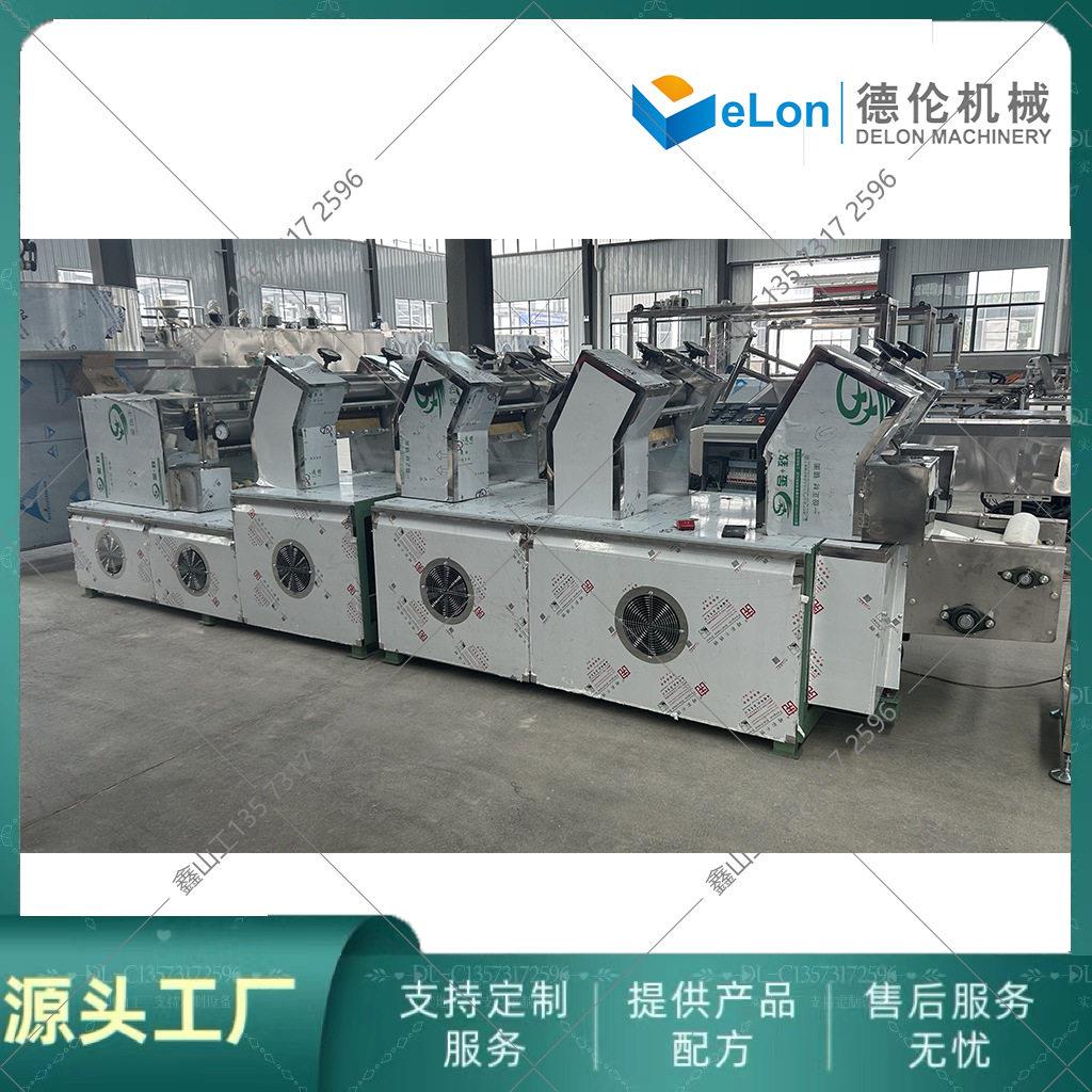DLE320非油炸面块成型机圆形泡面生产线报价袋装方便面加工机器