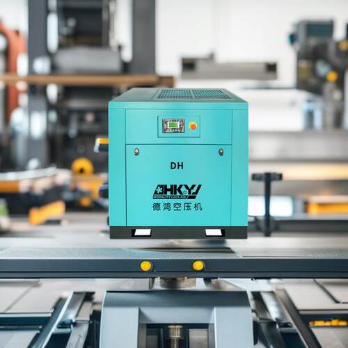 7.5KW10HP电动螺杆式空压机工业用无声空压机小型空气压缩机